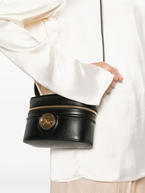 Chloé Horse Medal leather shoulder bag - Black - zdjęcie produktu nr 2