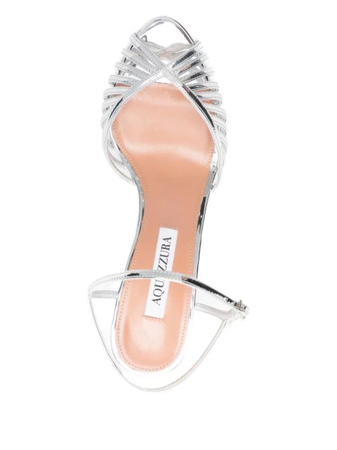 Aquazzura Hold Me heeled sandals - Silver