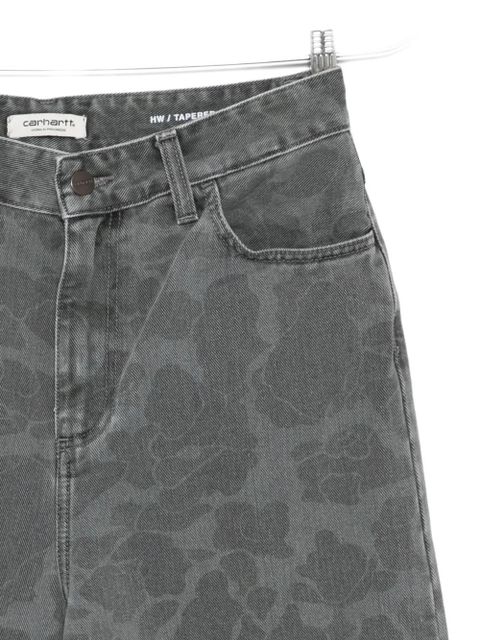 Carhartt WIP camouflage straight-leg jeans - Grey