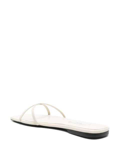 TOTEME leather sandals - Neutrals