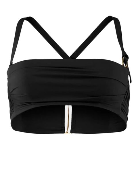 Jacquemus bandeau bikini top - Black - zdjęcie produktu nr 1