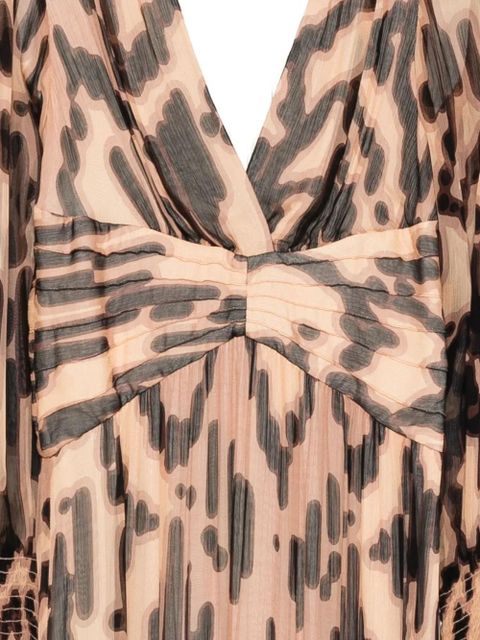 Ba&Sh Amor midi dress - Brown - zdjęcie produktu nr 2