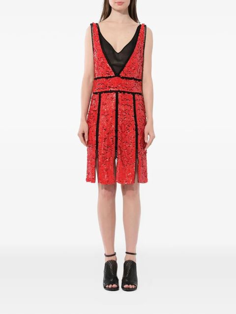PUCCI sequin-embellished sleeveless dress - Red - zdjęcie produktu nr 1