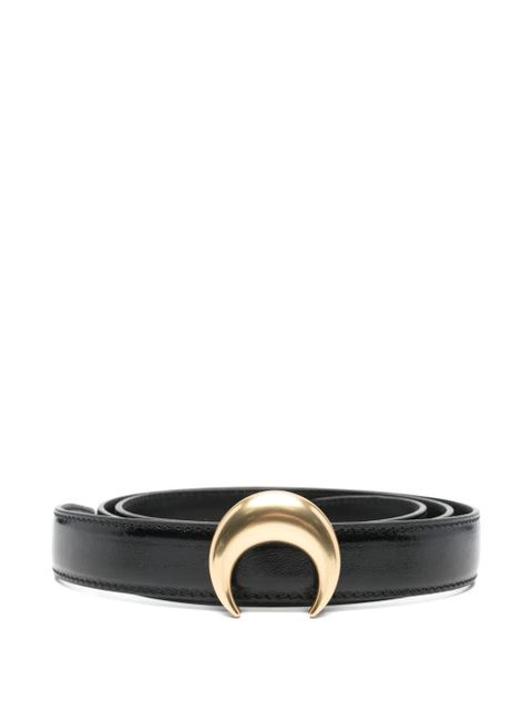 Marine Serre crescent buckle belt - Black - zdjęcie produktu nr 1