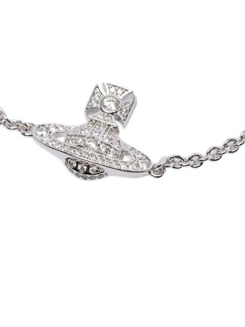 Vivienne Westwood Orb-logo bracelet - Silver