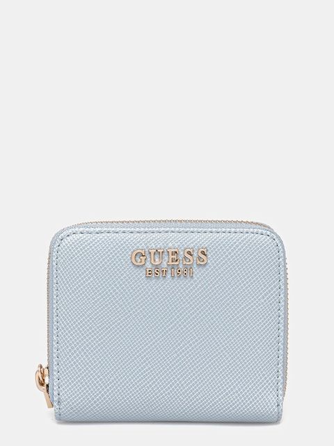 Guess portfel LAUREL damski kolor niebieski SWZG74 59137 - zdjęcie produktu nr 1