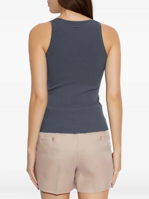 Max Mara ribbed top - Grey