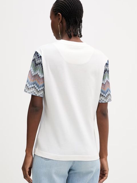 Missoni t-shirt bawełniany - zdjęcie produktu nr 2
