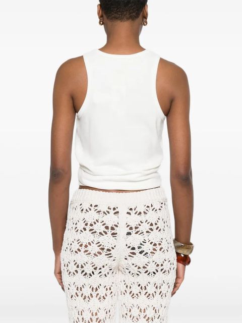 Magda Butrym knotted top - White