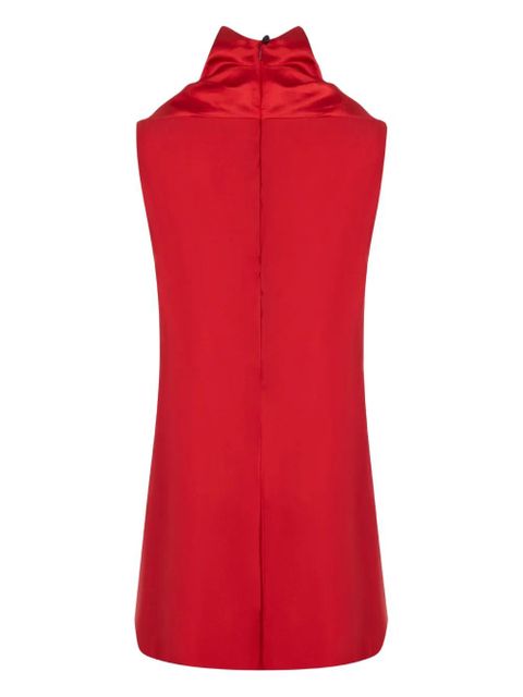 KHAITE Daria sleeveless mini dress - Red - zdjęcie produktu nr 2