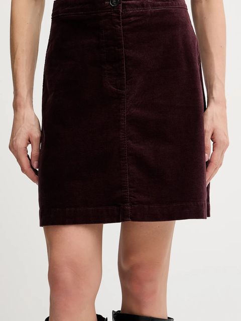 Marc O'Polo spódnica kolor brązowy mini prosta 511096820113 - zdjęcie produktu nr 1