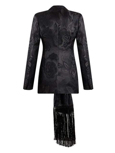 ETRO jacquard scarf jacket - Black - zdjęcie produktu nr 2