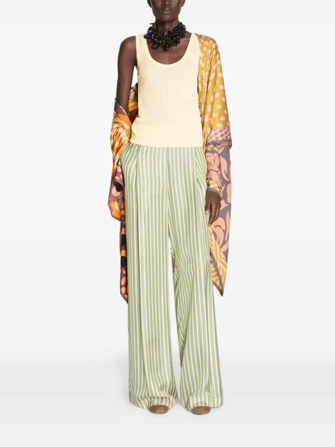 DRIES VAN NOTEN printed pareo - Brown - zdjęcie produktu nr 2