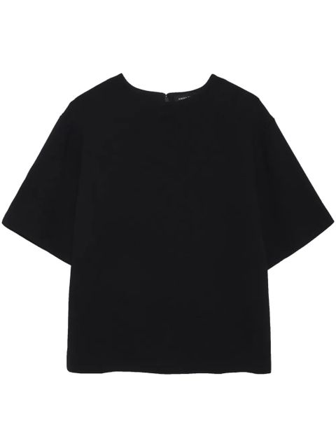 ANINE BING Maddie short-sleeve T-shirt - Black - zdjęcie produktu nr 1