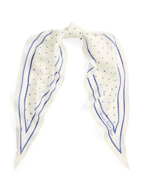 Lauren Ralph Lauren apaszka jedwabna - zdjęcie produktu nr 1