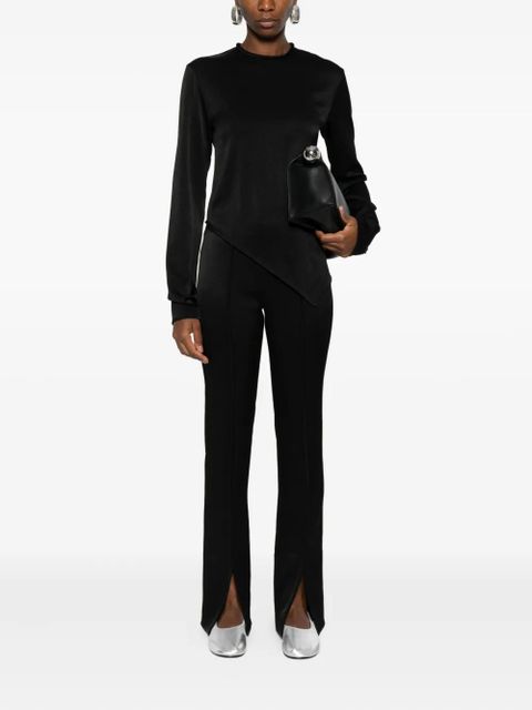 Nanushka asymmetric-hem top - Black - zdjęcie produktu nr 2