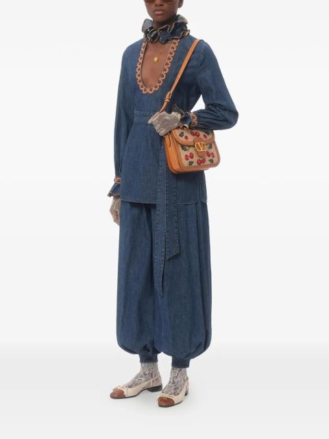 Valentino Garavani chambray jeans - Blue