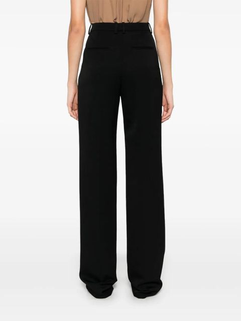 Saint Laurent grain-de-poudre trousers - Black - zdjęcie produktu nr 1