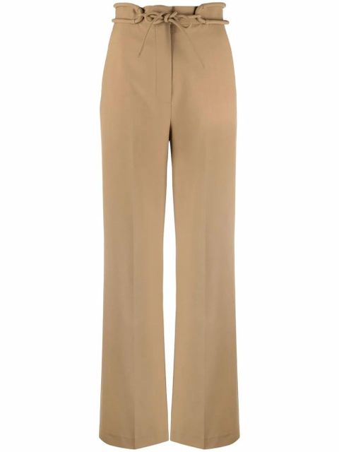 Nanushka tie-waist wide-leg trousers - Neutrals - zdjęcie produktu nr 1