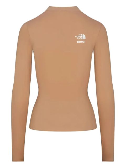 Skims x The North Face Refina long-sleeve T-shirt - Neutrals - zdjęcie produktu nr 2