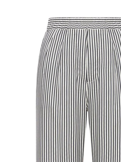 TOM FORD striped silk pyjama trousers - White - zdjęcie produktu nr 2