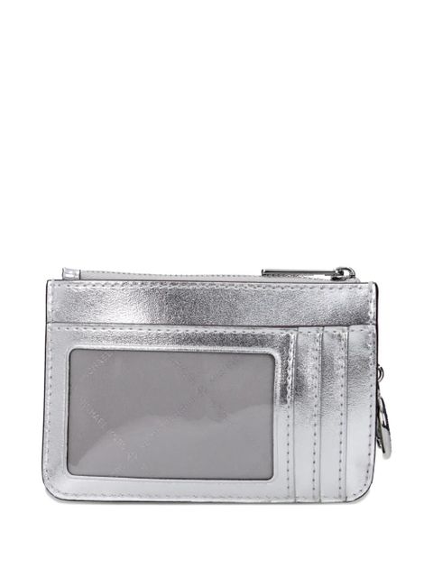Michael Kors quilted metallic-finish wallet - Silver - zdjęcie produktu nr 2