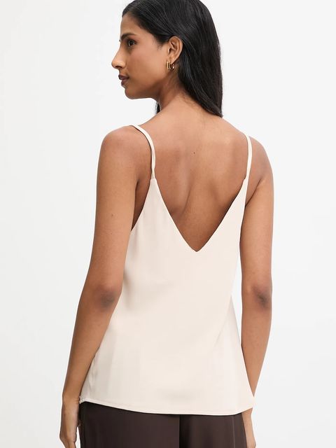 Answear.LAB bluzka damska kolor beżowy gładka