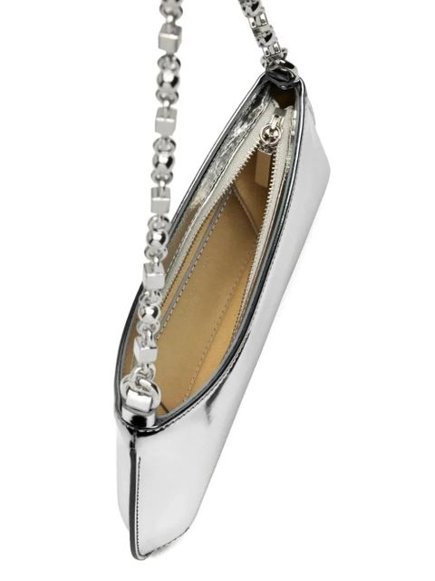 Jacquemus Bisou Chaine shoulder bag - Silver