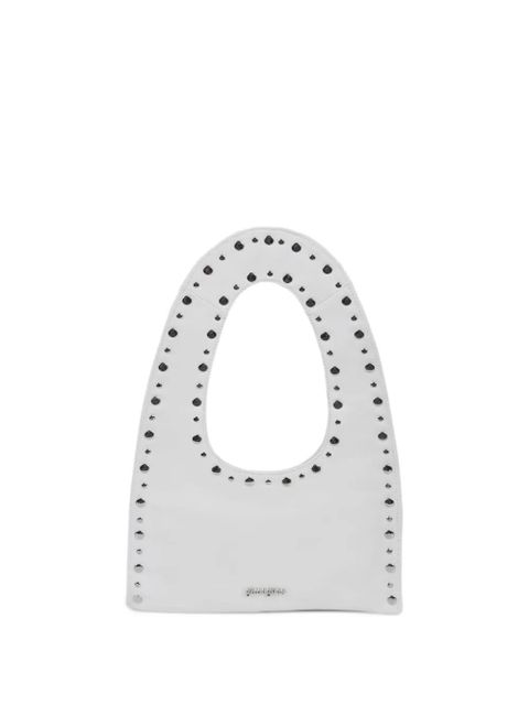 Gimaguas mini Franca studded-embellishment tote bag - White - zdjęcie produktu nr 1