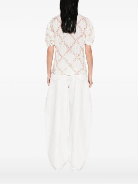 TWINSET floral print shirt - White