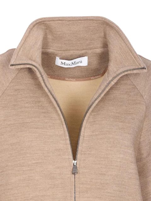 Max Mara zip-up sweatshirt - Neutrals