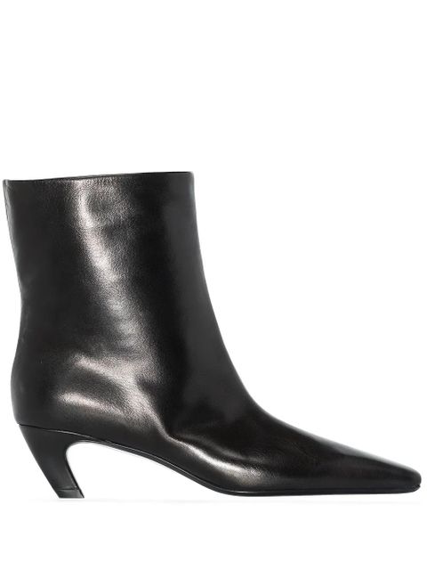 KHAITE Arizona slouch ankle boots - Black - zdjęcie produktu nr 1