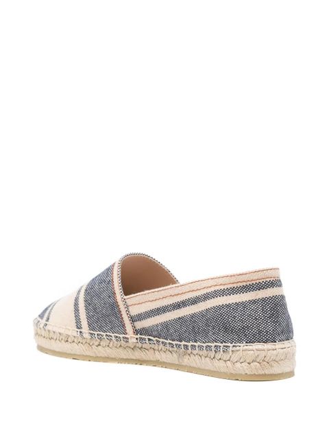 ETRO striped canvas espadrilles - Blue
