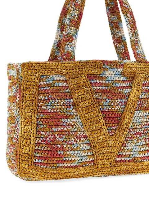 Valentino Garavani large Viva Superstar tote bag - Yellow