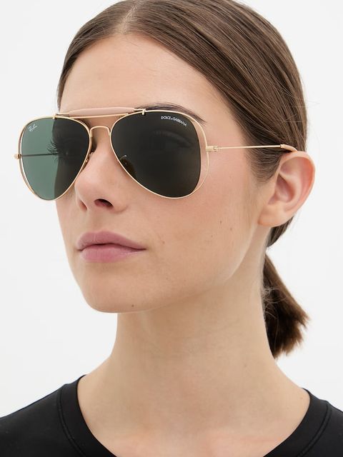 Ray-Ban okulary przeciwsłoneczne pilotki damskie RAY-BAN X DOLCE&GABBANA - zdjęcie produktu nr 1