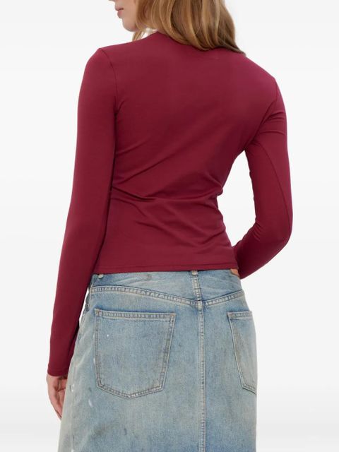 MISBHV bow-detail blouse - Red