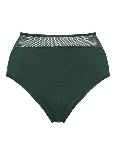 ERES Gloire high-waisted bikini briefs - Green - zdjęcie produktu nr 1