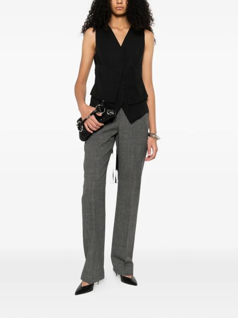 Alexander McQueen wool straight trousers - Grey - zdjęcie produktu nr 2