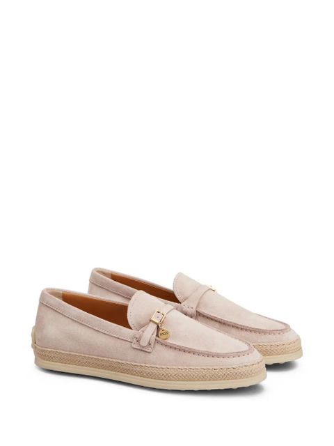 Tod's suede loafers - Pink - zdjęcie produktu nr 2