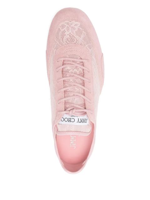 Jimmy Choo Sunny lace-up sneakers - Pink