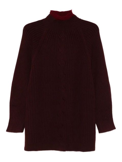 Max Mara cable-knit sweater - Red - zdjęcie produktu nr 1