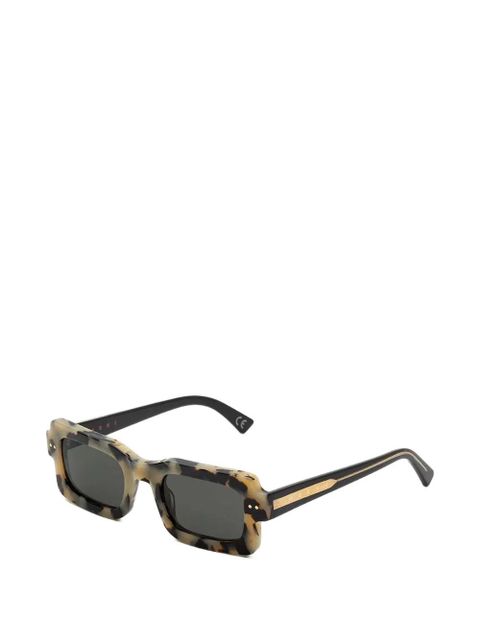 Marni Eyewear rectangular sunglasses - Neutrals - zdjęcie produktu nr 1