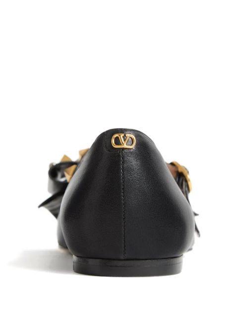 Valentino Garavani Bowow Mary-Jane ballet flats - Black