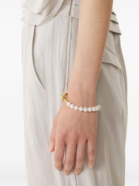 Lanvin knot pearl bracelet - Gold - zdjęcie produktu nr 2