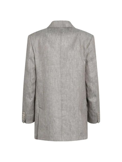 Max Mara Olimpia double-breasted blazer - Grey - zdjęcie produktu nr 2