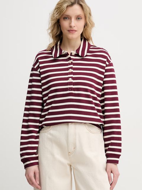 United Colors of Benetton longsleeve damski bawełniany - zdjęcie produktu nr 2