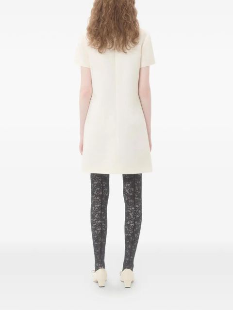 Valentino Garavani VGold pocket mini dress - Neutrals