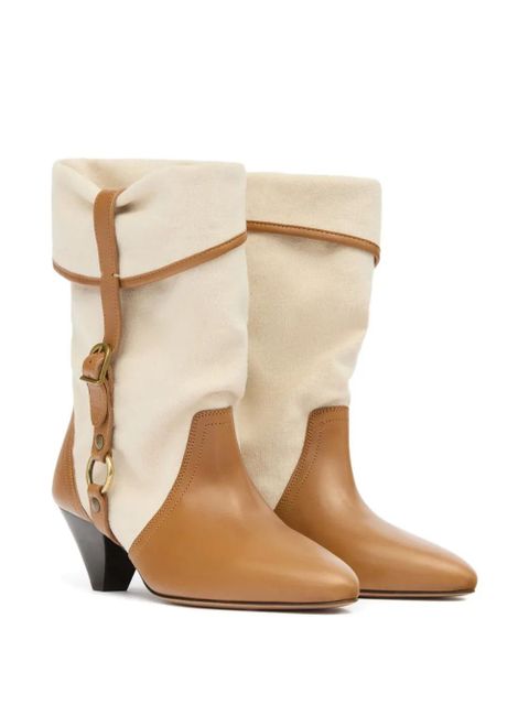 ISABEL MARANT buckle darner boots - Neutrals - zdjęcie produktu nr 2