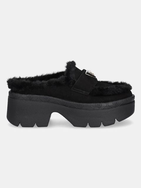 Guess kapcie BRIDEEN kolor czarny FLFBRI ESU06 - zdjęcie produktu nr 2