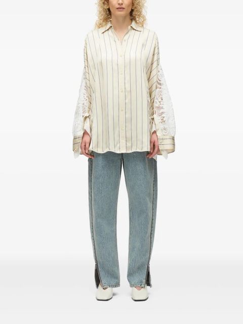 3.1 Phillip Lim striped shirt - White - zdjęcie produktu nr 2
